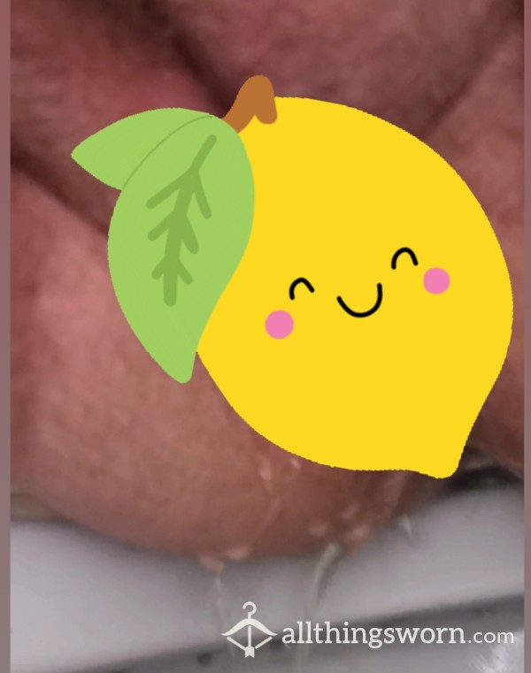 🍋 Close Up Pussy Lemonade 🍋