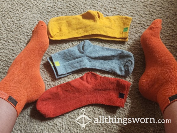 Colorful Cotton Crew Socks