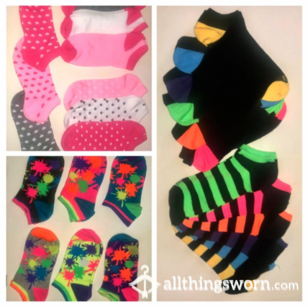 Colorful Fun Pattern Socks To Choose From!