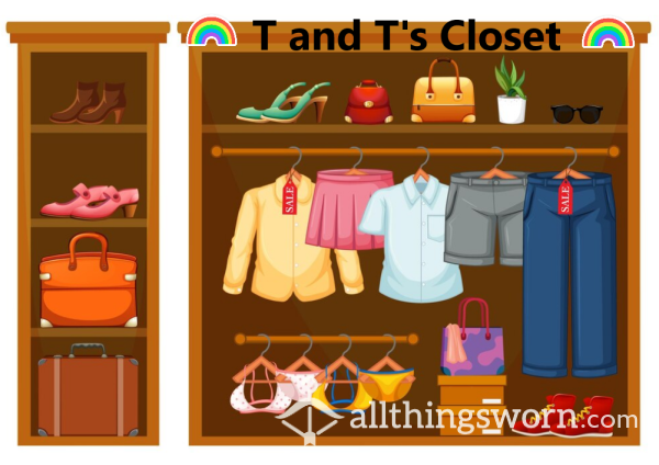 NOW OPEN!!!! T And T's CLOSET