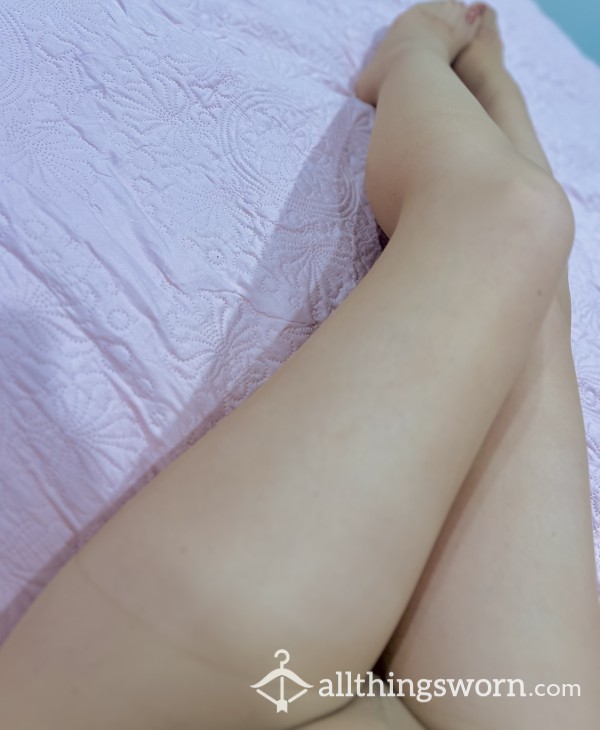 Completely Sheer Nude Stockings $40aud
