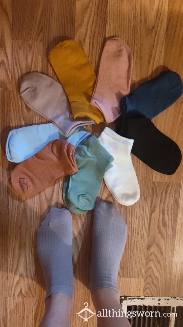 Cotton Ribbed Multicolored Socks