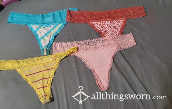 Cotton Thongs Package Deal!