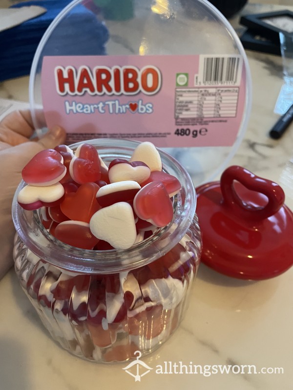 Crushed Haribo Hearts