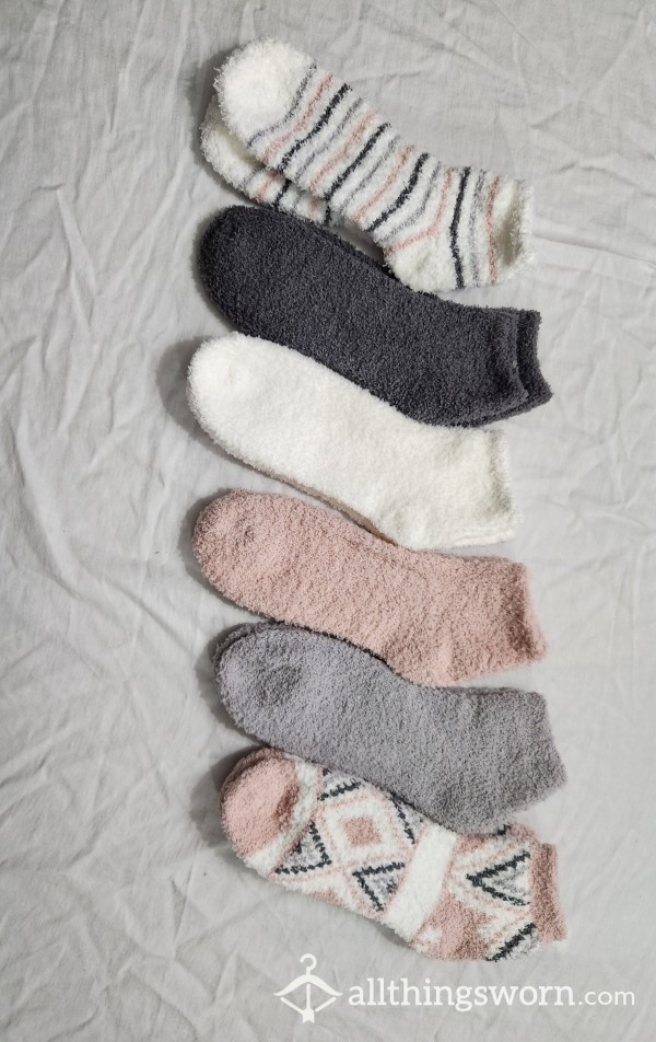 Customizable Fuzzy Socks