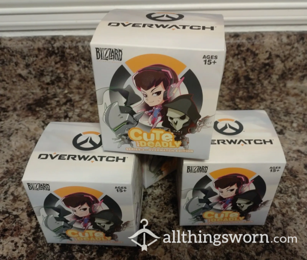 Cute But Deadly Series 3 - OVERWATCH  Blizzard  Random Figure Unopened Anime