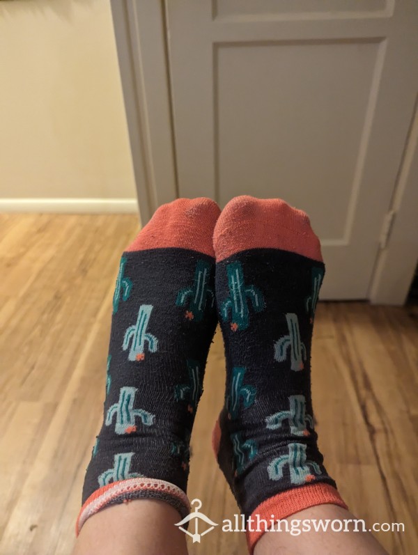 Cute Cactus Ankle Socks