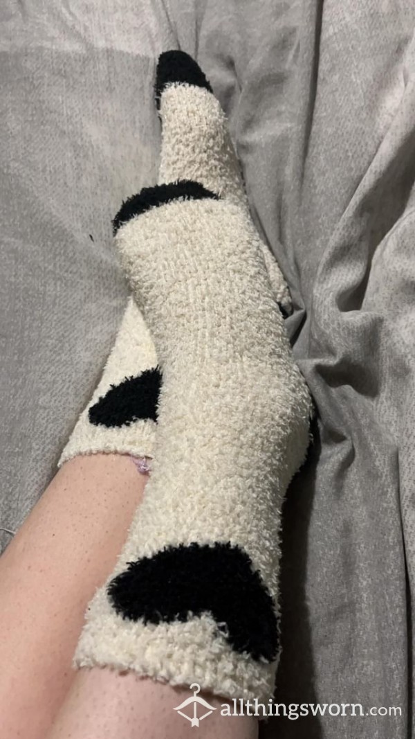 Cute Fluffy Heart Smelly Socks