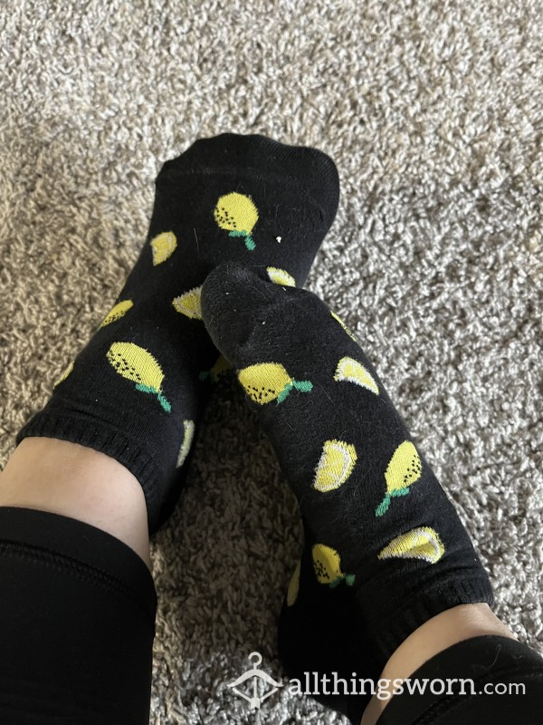 Cute Lemon Ankle Socks