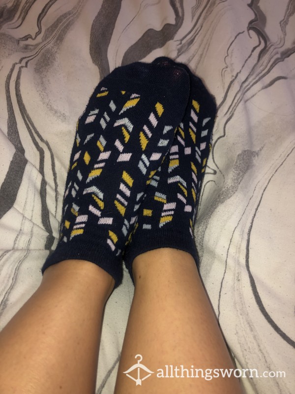 Cute Navy Smelly Socks!
