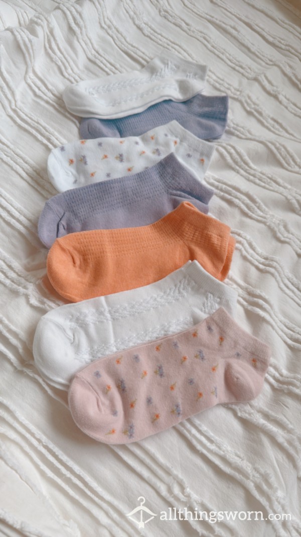 Cute Pastel Ankle Socks
