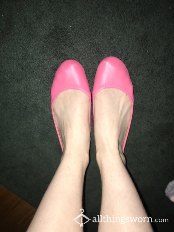 Cute, Pink Ballet Flats