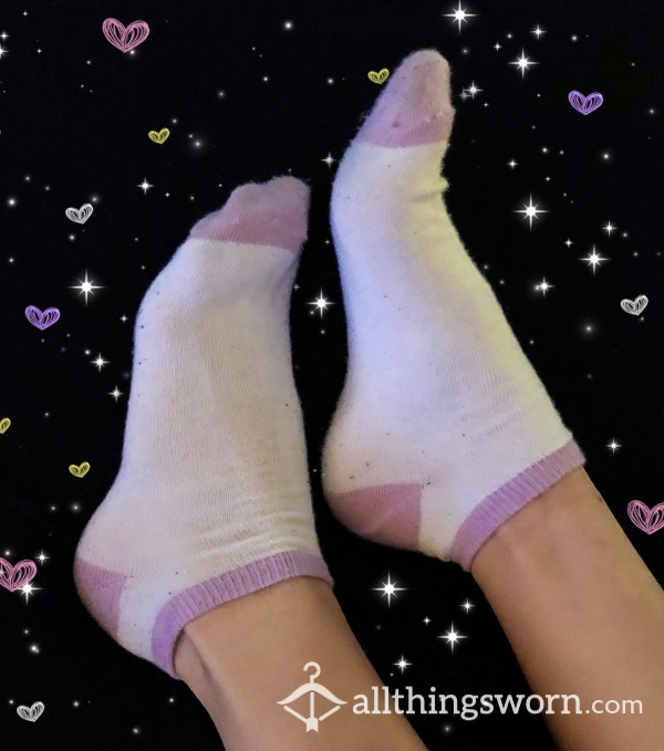 Cute Purple Dirty Socks