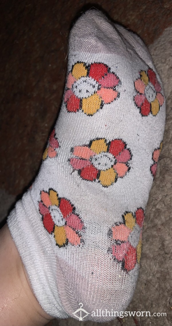 70’s Flower Socks
