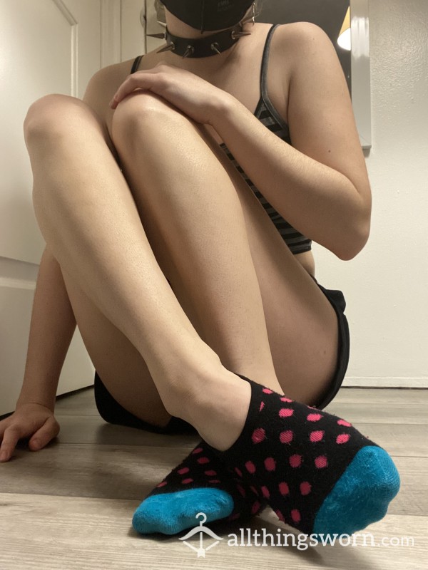 Cute Spotty Ankle Socks