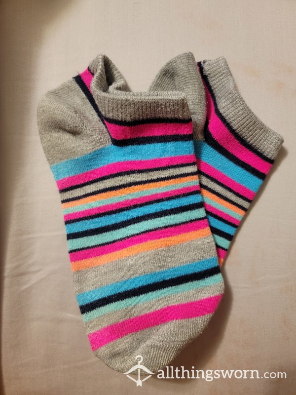 Cute Striped Socks Ready To Be Worn Just For You