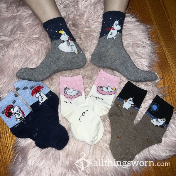 Cute Unicorn Crew Socks