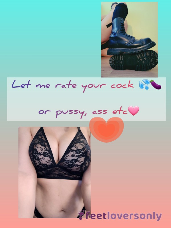 Dick Rating, Show Me Your Cock Now!