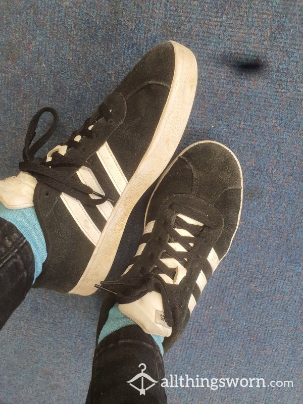 Dirty Adidas Trainers