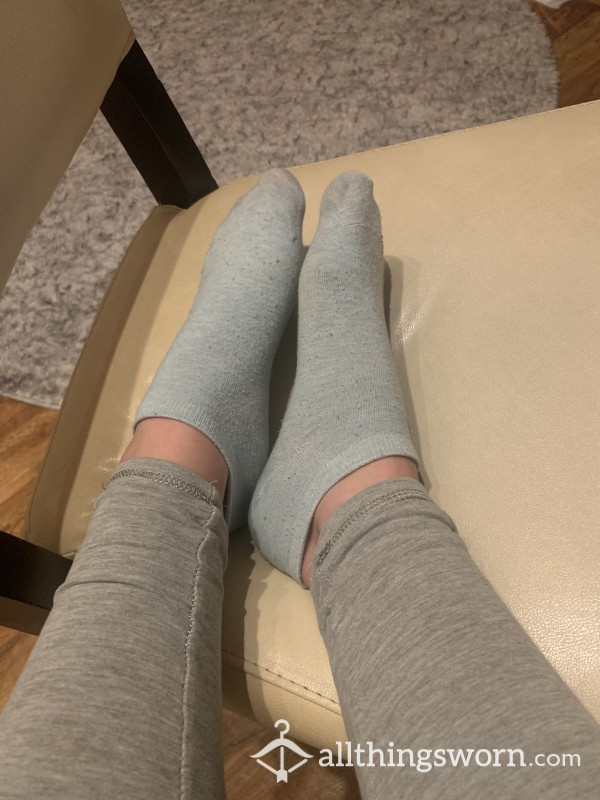 Dirty Blue Socks