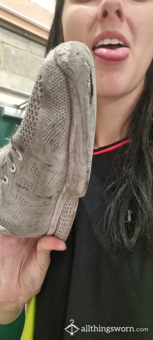 Dirty Disgusting White Sneakers