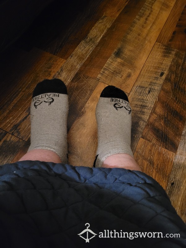 2 Day Wear Grey/black Socks