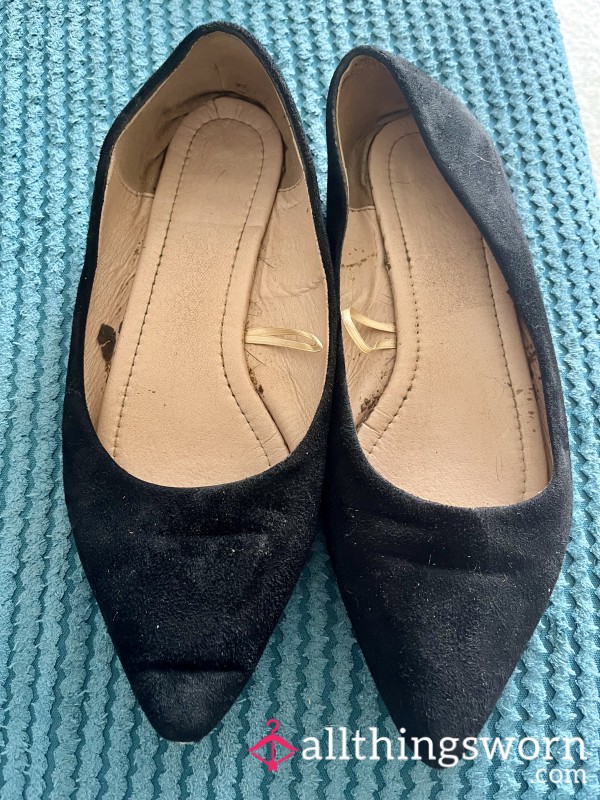 Dirty Old Ballet Pumps