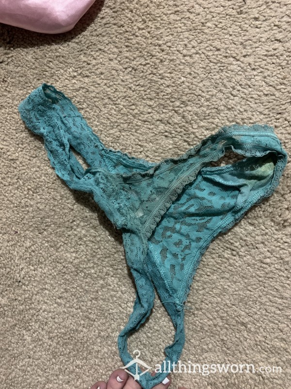 Dirty Thong That I Wore For 2 Days Very Creamed And Have Strong Sent