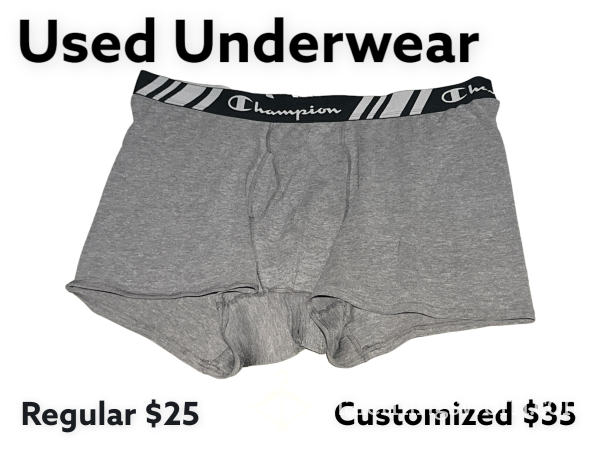 Dirty Underwear (1 Pair Per Order)