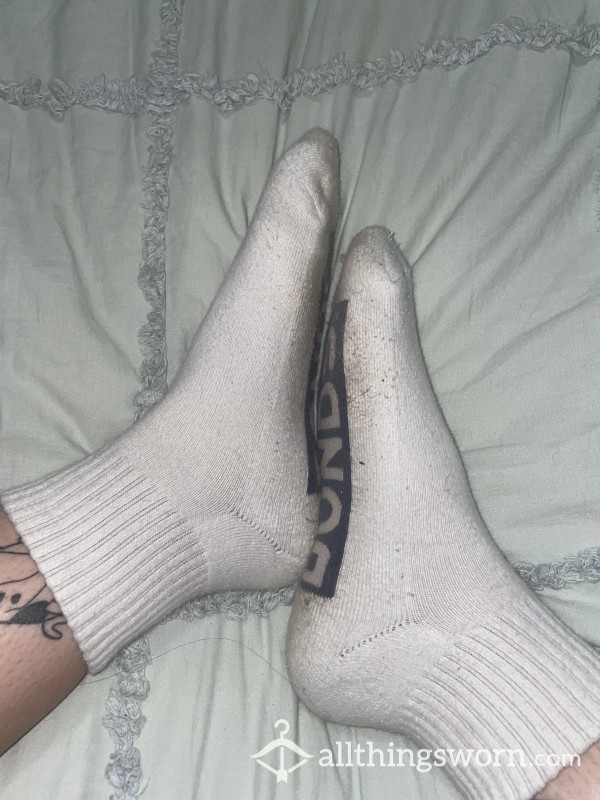Dirty, Well Worn, High Ankle Socks 💋