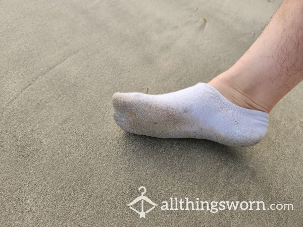 Dirty White Socks At The Beach!