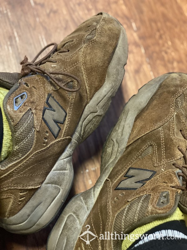 Dirty Yard Work/hiking Shoes *free Shipping*