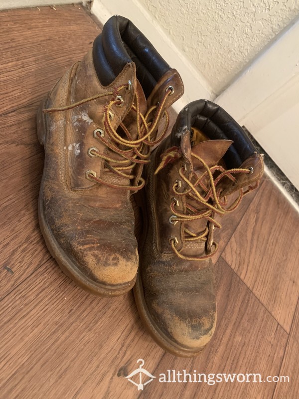 Disgusting, Stinky, Work Boots