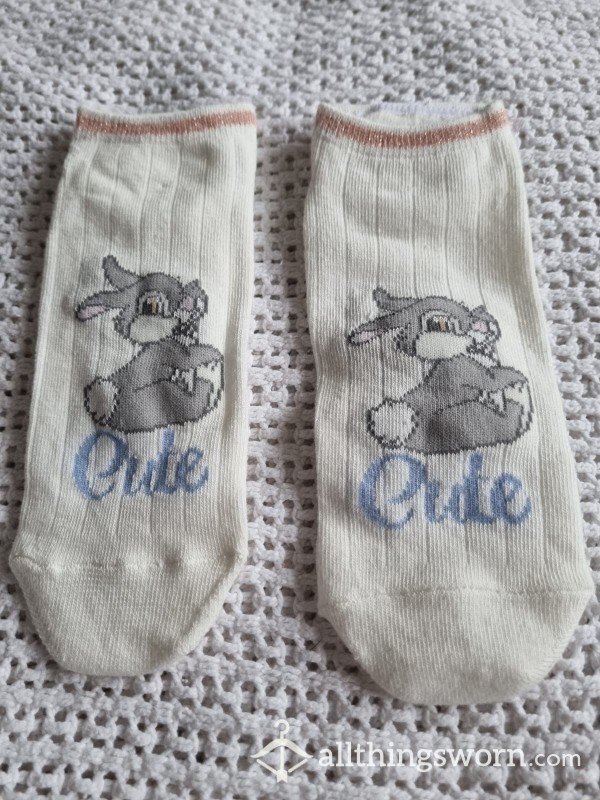 Disney Thumper Cute Trainer Socks
