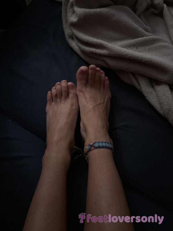 Evening Playing With My Feet