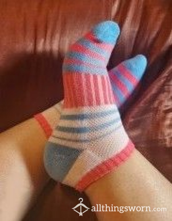 Everyday Socks Worn One Week (More Or Less)(random Pair)