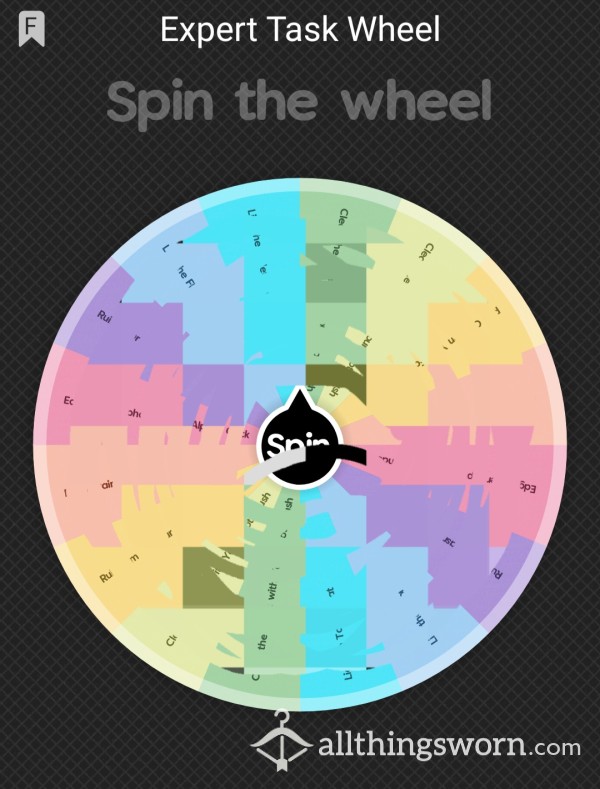 Expert Task Wheel
