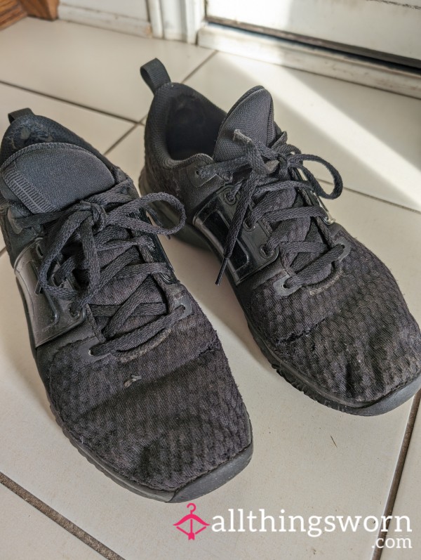 Extremely Well Worn/Ripped Work Shoes