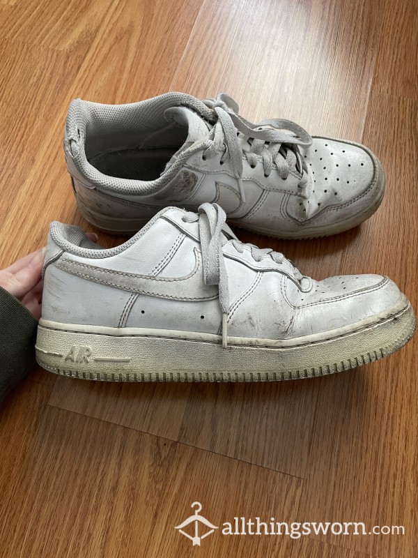 Extremely Worn Air Force Ones Worn For 3 Years!