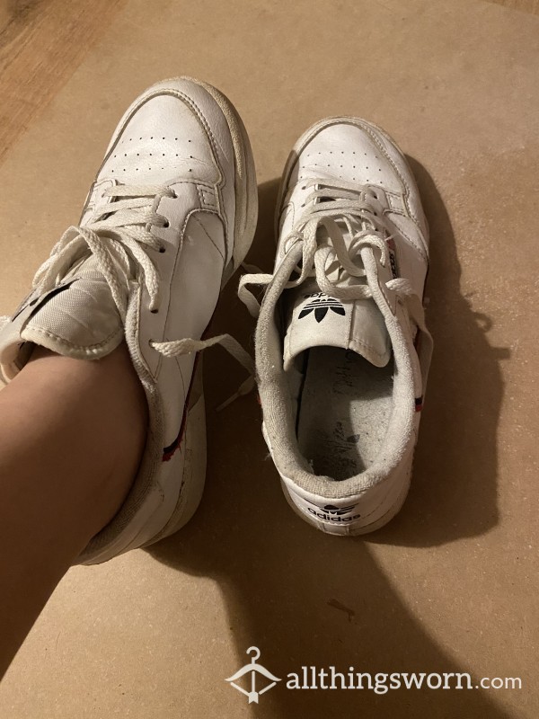 Extremely Worn Hot And Smelly Sexy Trainers