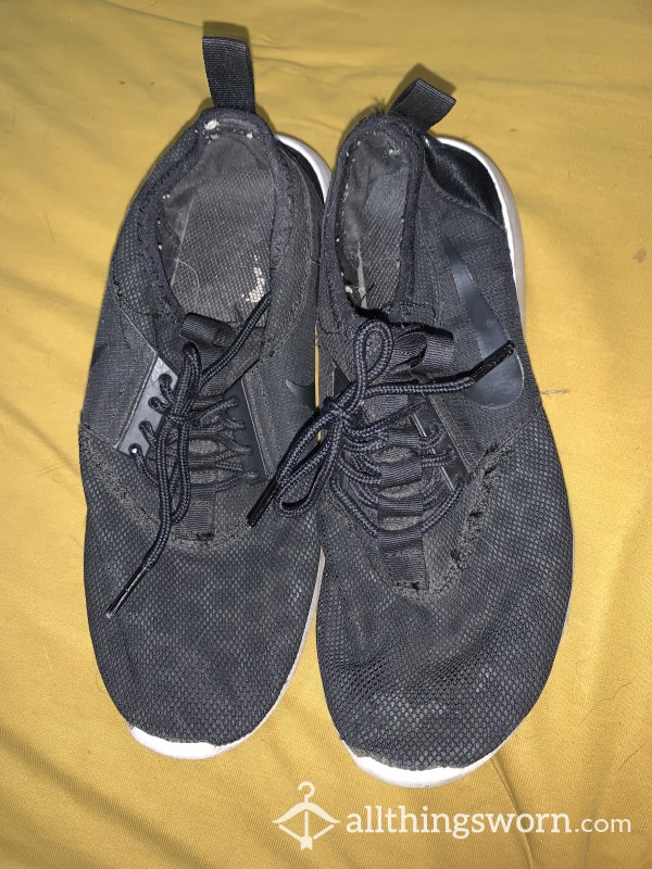 Extremely Worn Nike Sneakers - Smelly!