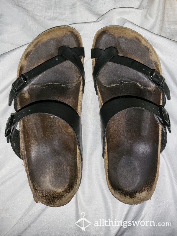 Extremely Worn Out Birkenstocks