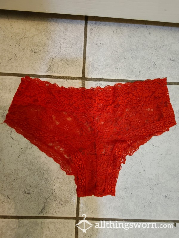 Fat Ass In Red Lace!! (The Panties!)