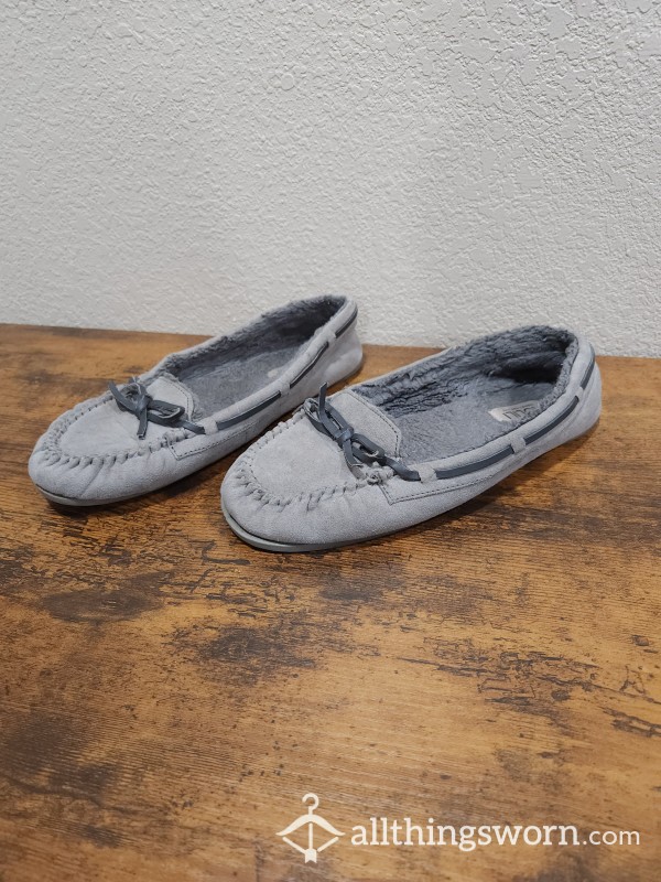 Favorite Gray Slippers