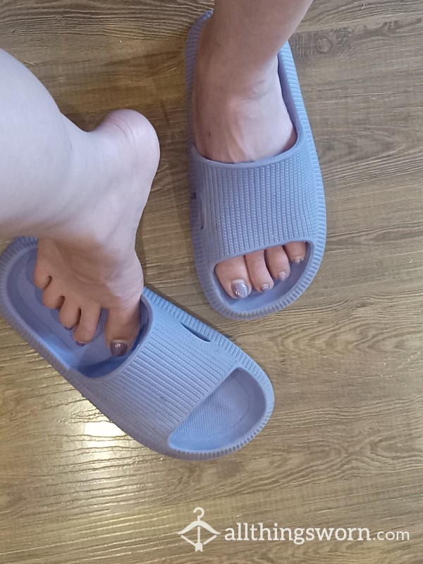 Favorite Well-worn Purple Sandals
