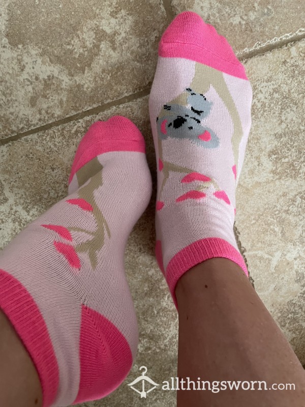 Feeling 💗 In My Cute New Koala Socks
