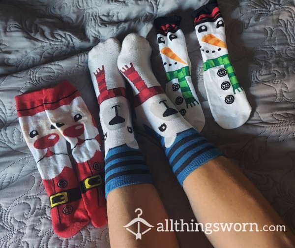 Festive Smelly Socks To Order💦