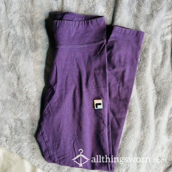 Fila Purple Leggings