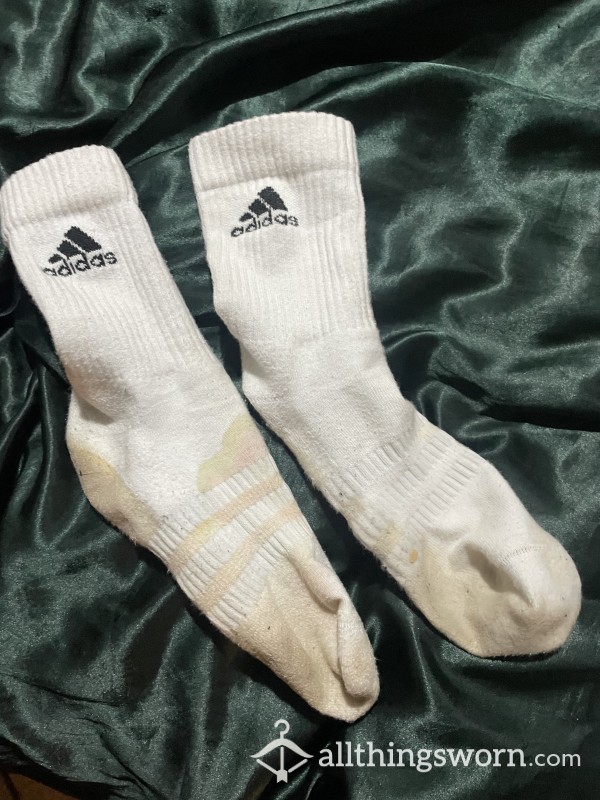Filthy Adidas Socks