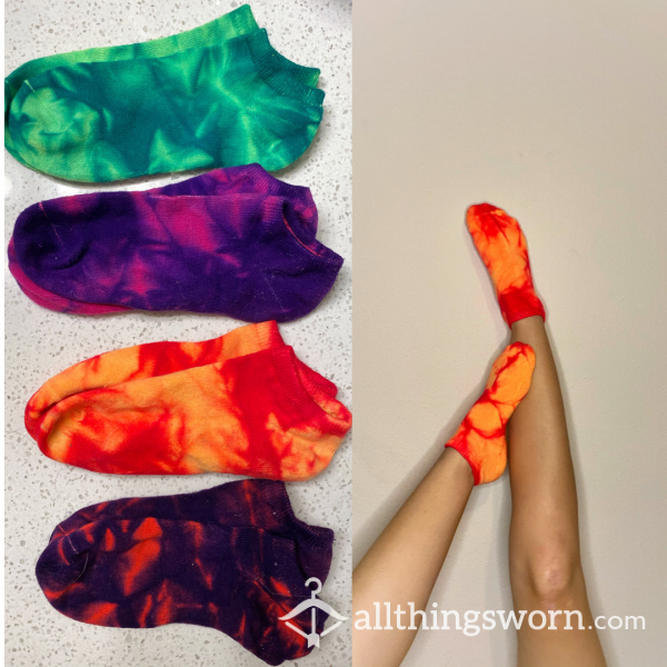 Filthy Tie-dye Socks - With 3 Days Of Wear